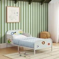 thumbnail image 5 of Delta Children Magic Magnet Toddler Bed with Customizable Magnets & Built-In Book Storage, Sage, 5 of 19