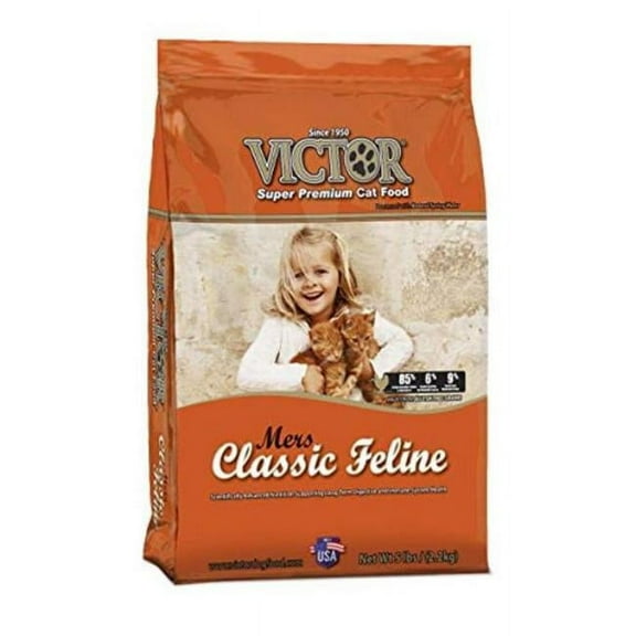 American Distribution & Manufacturing 106007 5 lbs Mid-america Dry Mers Victor Class Cat Food
