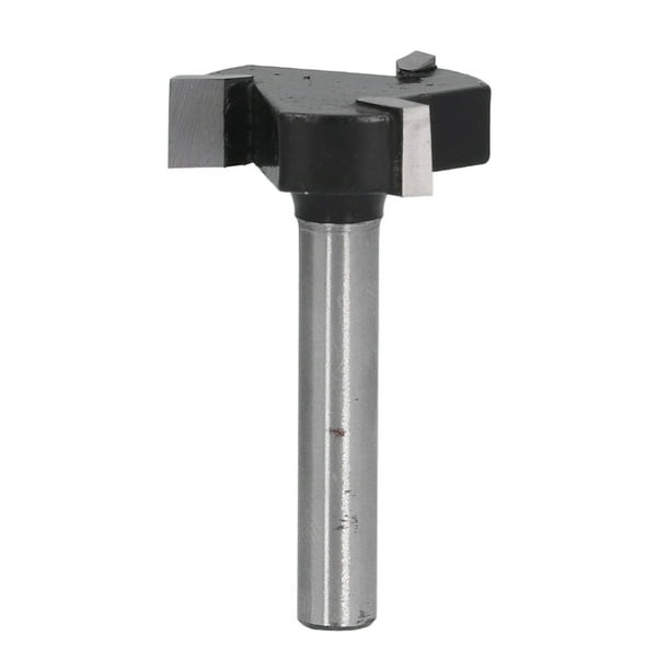 Broca para fresadora de superficies, Broca para fresadora de superficies Broca para cepillado de madera de 6 mm Brocas para fresadoras para superficies de Spoilboard Eficiencia óptima NikouMX herramienta