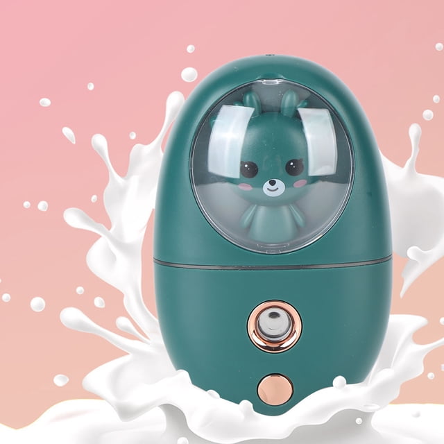 Facial Mist Sprayer, 35ml Face Humidifier Portable Facial Sprayer, USB Rechargeable Mini Eye Face Humidifier, Cute Animal Mini Face Steamer, Moisturizing Atomization Humidifier