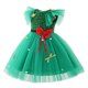 thumbnail image 5 of Elegante vestido de fiesta de Navidad para niña, vestido de tutú hinchado con mangas voladoras, vestido de princesa para cumpleaños de niña, vestido de carnaval, 5 of 5
