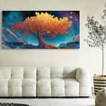 thumbnail image 5 of Large Tree of Life Canvas Wall Art, Abstract Canvas Prints Fantasy Landscape Paintings, Oversized Nature Pictures Artwork for Modern Home Decoration, 5 of 7