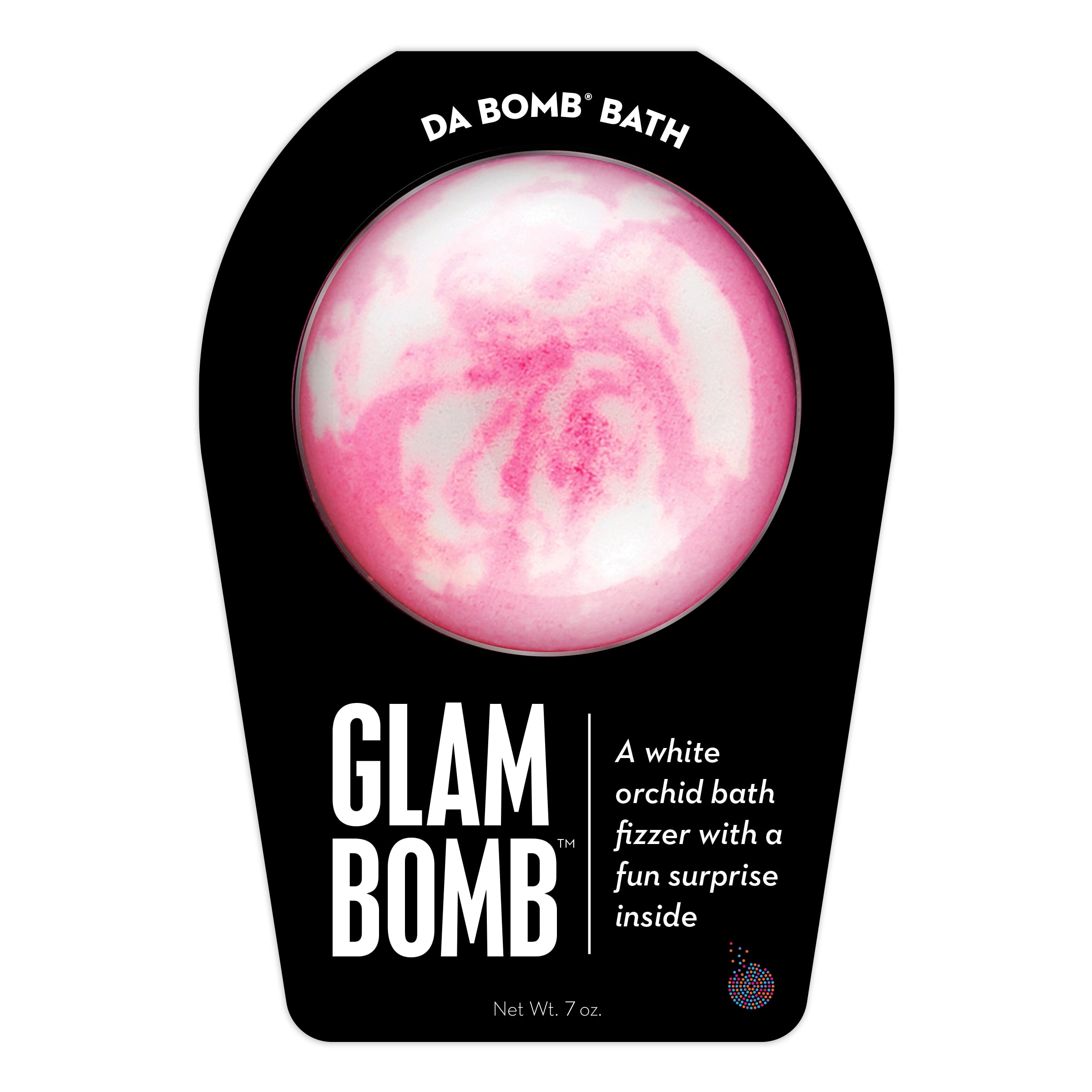 Da Bomb Bath Fizzers Glam Bath Bomb, 6.5oz
