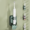 thumbnail image 4 of Pink Electric Toothbrush Holder Wall Mounted Storage Rack For Bathroom Organization Space Saving Design For Multiple Toothbrushes And Oral Care Products Easy To Clean, 4 of 4