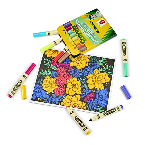 Crayola 8-Color Markers - Art inventory for ecommerce - Walmart