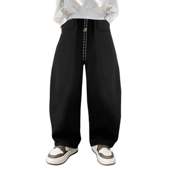 TBWNWG Versatile Everyday Pants for Boys Lightweight Casual Trousers Ideal for Outdoor Play And Autumn Activities,Size 7-8 Years