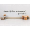 thumbnail image 1 of Vinyl Wall Decal Sticker : He who has a 'why' to live, can bear with almost any 'how'. - Friedrich Nietzsche Quote 6x40 Inches, 1 of 2