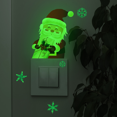 thumbnail image 3 of Christmas Light Switch luminous Sticker Set Child Room Lightswitch Wall Art Gift Decal, 3 of 4