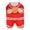 Red, variant on Gustave Dog Basketball Costume Funny Pet Halloween Costumes Dress Up Sports Outfit Basketball Player Cosplay Clothes with Ball for Small Medium Dogs Cats - Red, S