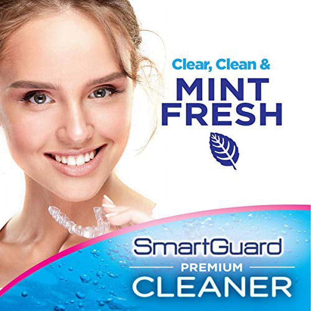 SmartGuard Nighttime Dental Protectors with Storage Case & Denture Cleaning Crystals