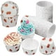 thumbnail image 1 of 100 moldes para cupcakes de papel para cupcakes, redondos, para hornear pasteles (fresa) TUNC Sencillez, 1 of 5