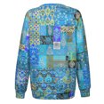 thumbnail image 4 of T-shirt à Manches Longues Imprimé O-Neck pour Femmes à la Mode, 4 of 8