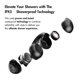 thumbnail image 3 of Auriculares Yesnero, NeroLabs, Showerbuds, Showerbuds impermeables, Bash, de conducción ósea, deportivos con cancelación de ruido y Bluetooth 5.3 (blancos), 3 of 6