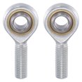thumbnail image 1 of Uxcell Spherical Rod End Self-lubricated Bearing Left Hand Male Thread Connector 12mm, 1 of 6