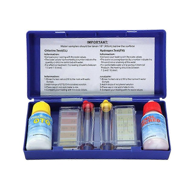 Swimming pool equipment PH test kit water test kit water test kit