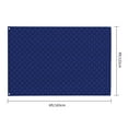 thumbnail image 3 of Picia Navy Blue Printed Flag ,Navy Blue Pattern Garden Flag Vertical Double,Yard Lawn Outdoor Decor 48x72", 3 of 9