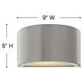 thumbnail image 5 of Hinkley Lighting - Luna - 15W LED Small Outdoor Up/Down Light Wall Lantern in, 5 of 5