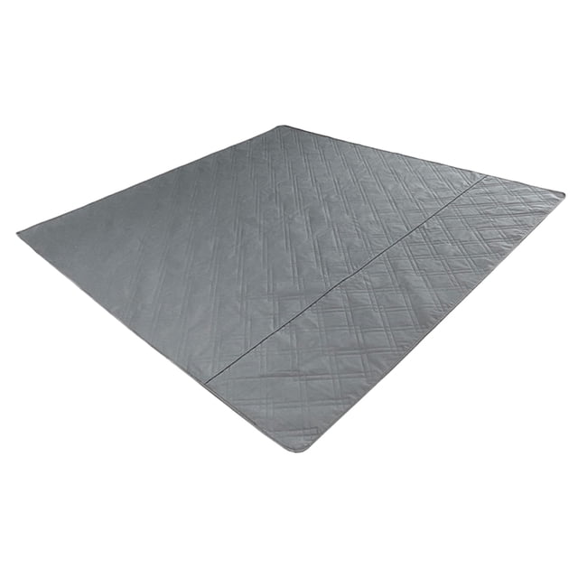 Alfombrilla para parque para mascotas Zulema Almohadilla para orinar antideslizante gris