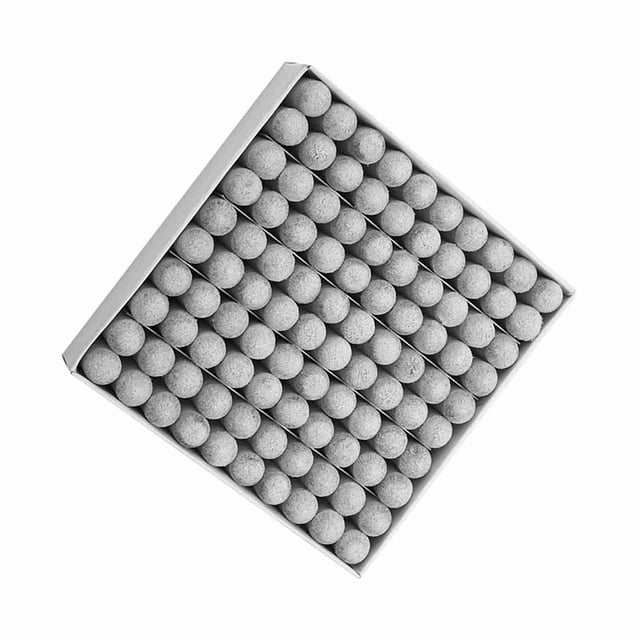 Lote de 100 puntas de repuesto de plástico duradero para tacos de billar (11 mm)