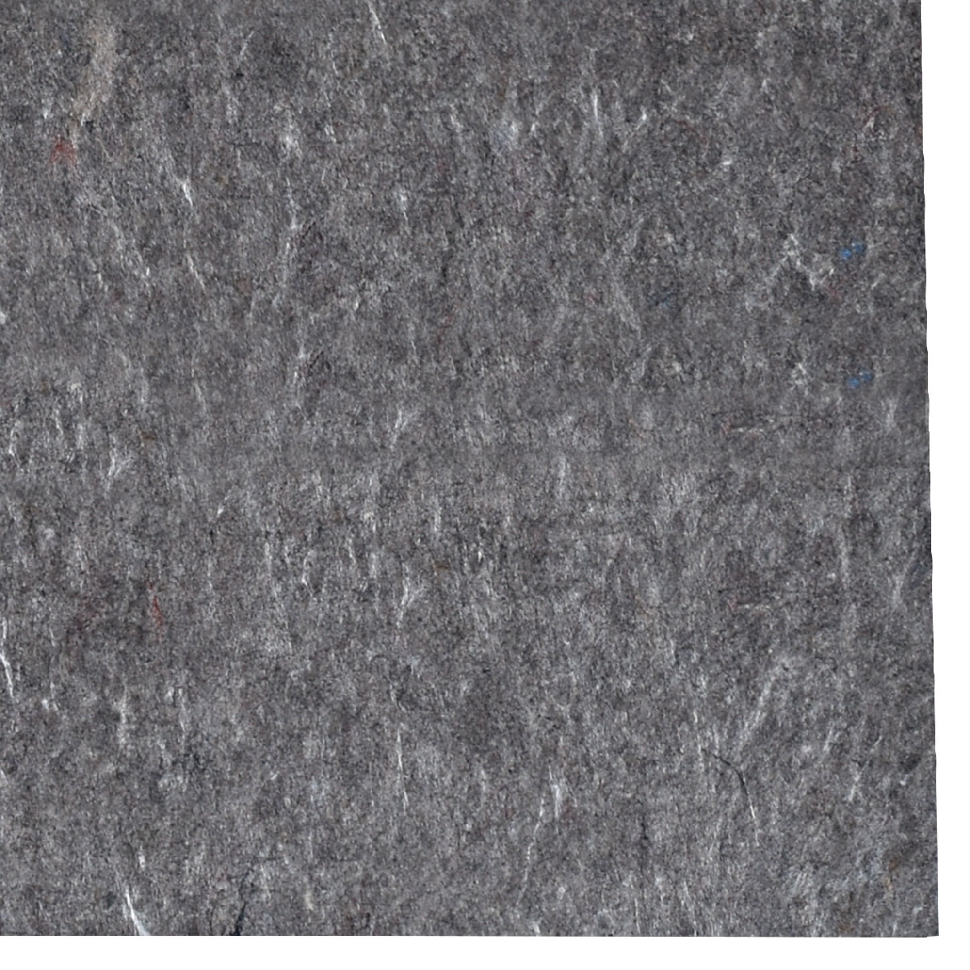 Contemporary Home Living 3' x 5' Dual Side Solid Area Throw Rug Pad - Gray