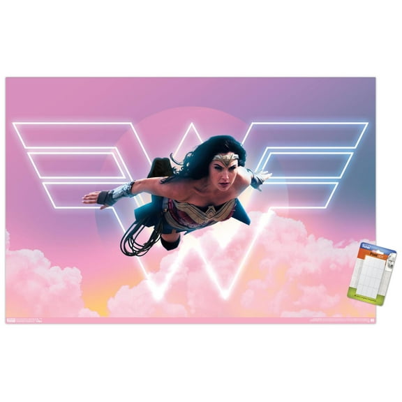 DC Comics Movie - Wonder Woman 1984 - Flight Wall Poster, 22.375" x 34"