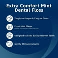 thumbnail image 3 of Equate Extra Comfort Dental Floss, Mint, 43.7 yds, 2 Count, 3 of 11