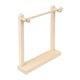 thumbnail image 4 of Organizador de collares vertical decorativo para colgantes, llaveros y pulseras. Madera clara, 4 of 9