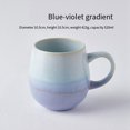 thumbnail image 3 of 520Ml Simple Gradient Color Mug Ceramic Coffee Milk Handle Mug Drinking Oats Cup Water Juice Teacup,Tawny, 3 of 9