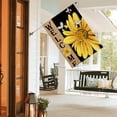 thumbnail image 5 of SM-XLHN Spring Summer Bee Sunflower Garden Flag 12x18 Inch Double Sided, Welcome Holiday Burlap Yard Outdoor Decoration, 5 of 8