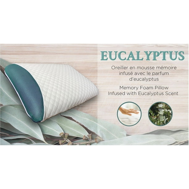Eucalyptus Memory Foam Pillow Walmart
