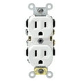 thumbnail image 2 of Leviton CBR15-00W Cbr15-00W 15 Amps 125 V White Outlet 5-15R, 2 of 2