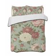 thumbnail image 2 of Spring Flower King Size Down Alternative Comforter,Lightweight Comforter Quilt Bedding Set with Pillow Shams Farmhouse Vintage Country Floral Plant Green Bed Comforter Duvet Insert 96"x106", 2 of 7