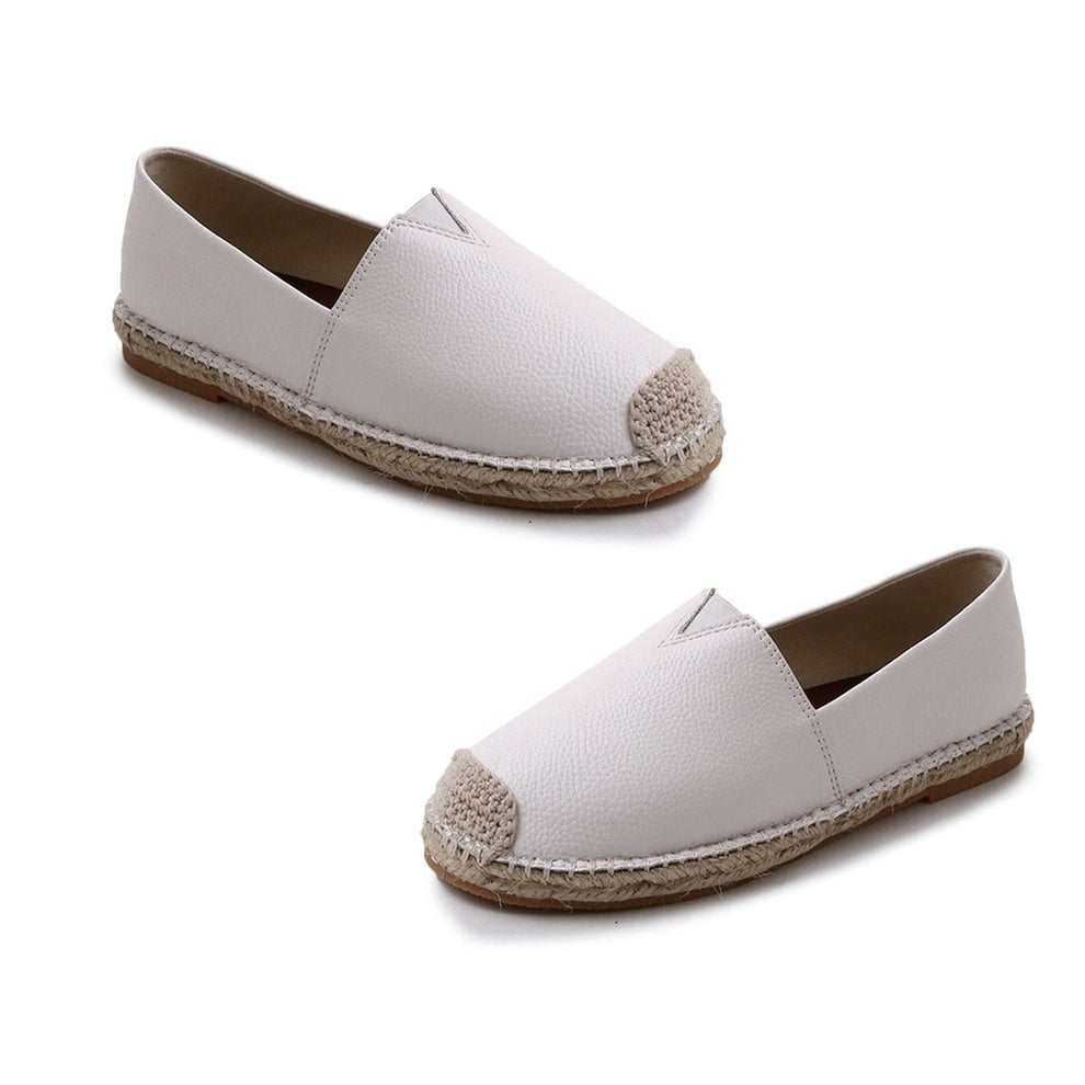 Summer Women Slip-On Boat Flat Shoes Fashionable Ladies Canvas Casual ...