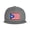 Gray, variant on Snapback Hat Puerto-Rico Flag Adjustable Flat Bill Brim Hat for Men Women Casual Wear Black