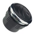 thumbnail image 1 of Wisewang Déflecteur Rond de Bouche d'Aération Sortie Accessoires de Véhicule Contrôle Rond Réglable avec Couleur Noir Argent. Autobus VR Noir 87 75 70mm, 1 of 3