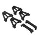 thumbnail image 4 of Accesorios de montaje Macarena torres de choque delanteras y traseras Yk4102 1/10 RC modelo Trucks Crawler Negro, 4 of 8