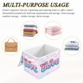 thumbnail image 6 of Iauyy Large Storage Box with Lid - Foldable Home Storage Bins for Clothes Toy Holiday Decor, Love (42*32*30cm), 6 of 6