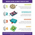 thumbnail image 5 of Outward Hound by Nina Ottosson Dog Worker Treat Puzzle Enrichment Toy, Level 3 Advanced, Tan, 5 of 8