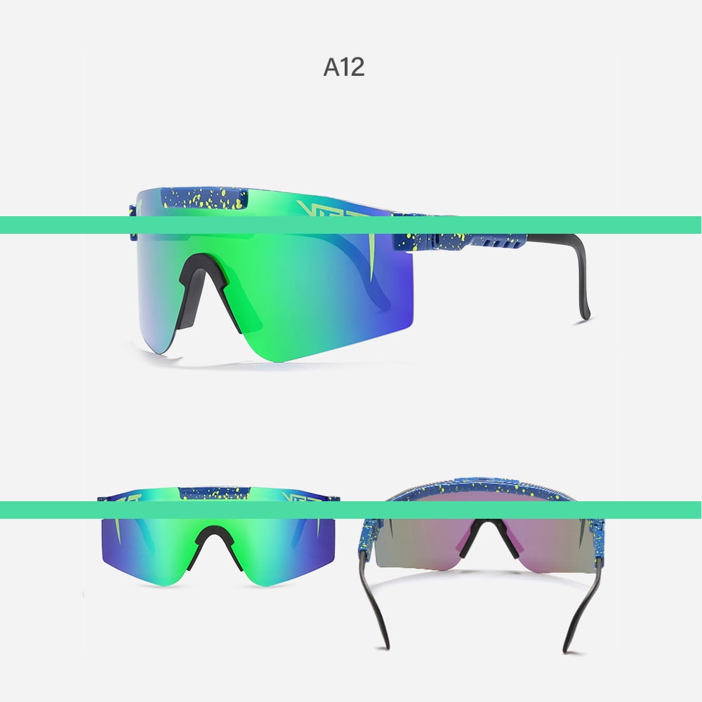 Sunglasses,Outdoor Windproof Sports Eyewear UV400 Polarized Sunglasses for Women and Men