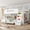 White + MDF + Pine + Plywood + Twin, variant on Twin/Twin XL over Full Bunk Bed with Built-in Wardrobe and Storage Spaces, Solid Wood Bunk Bed with Guardrails, Childlike Rock Climbing and Full Upgraded Slats Design, Natural