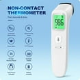 thumbnail image 2 of No-Touch Thermometer for Adults and Kids, Digital Accurate Baby Thermometer with Fever Alarm, 1 Second Fast Result, FSA HSA Eligible, Easy to use, 2 in 1 Mode Health Care Thermometer, 2 of 7
