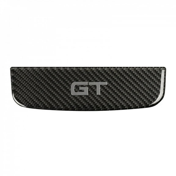 For Ford Mustang GT 2015-2021 Accessories Carbon Fiber Style Interior Car Storage Box Trim Cover Trim Sticker Decal Decoration.