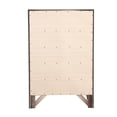thumbnail image 4 of Passion Furniture Marilla Black 5-Drawer Chest of Drawers (32 in. L X 17 in. W X 48 in. H), 4 of 5