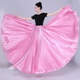 thumbnail image 3 of Women'S Fairy Belly Dance Skirt Large Swing Skirts Women Belly Gitana Dancing Practice Skirt, 3 of 5