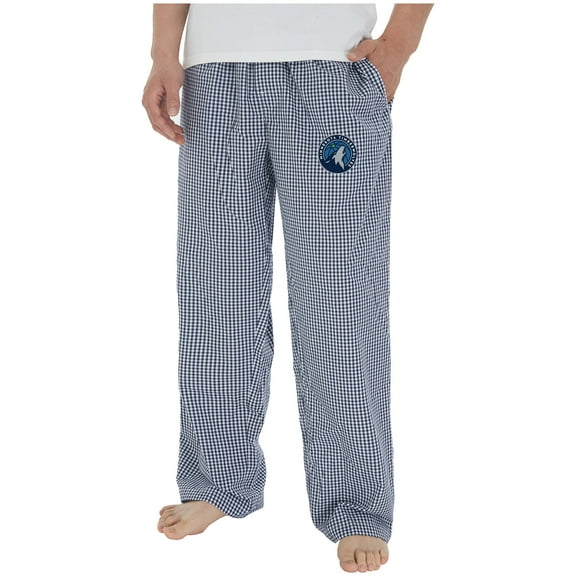 Men's Concepts Sport Navy/White Minnesota Timberwolves Tradition Woven Pants