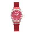 thumbnail image 1 of Reloj de cuarzo para mujer, relojes para mujer ArleneJay Reloj de cuarzo de moda para mujer Reloj con correa de acero inoxidable Reloj analógico Reloj de acero inoxidable, 1 of 3