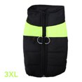 thumbnail image 3 of Chaqueta para perros Greeniant Ropa acolchada cortavientos invierno verde 3XL, 3 of 6