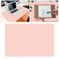 thumbnail image 5 of huanledash 1 Set Mouse Pad Non-slip Waterproof Wear-resistant Anti-scratch Faux Leather Multifunctional Desk Mat Placemat with Strap Household Supply, 5 of 7