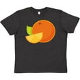 thumbnail image 3 of Inktastic Orange Fruit Youth T-Shirt, 3 of 5