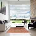 thumbnail image 6 of Ahgly Company Indoor Rectangle Mid-Century Modern Orange Oriental Area Rugs, 3' x 5', 6 of 6